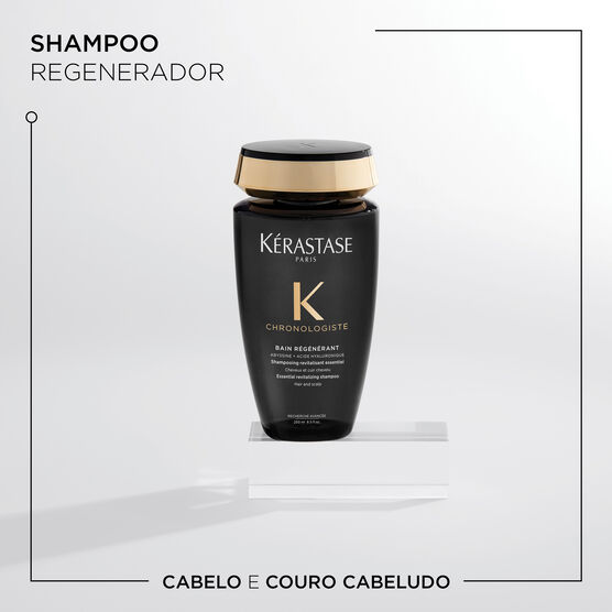 Kit Regenera&ccedil;&atilde;o Capilar K&eacute;rastase Chronologiste Shampoo + M&aacute;scara
